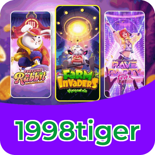 Números do app 1998tiger em material de marketing — ilustração, não auditoria